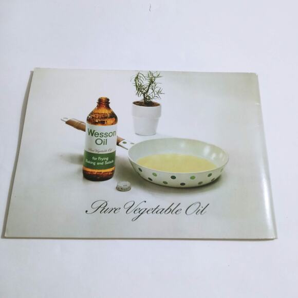 Vintage The Skillet Cook Book Wesson Oil (bb2) - Picture 1 of 10